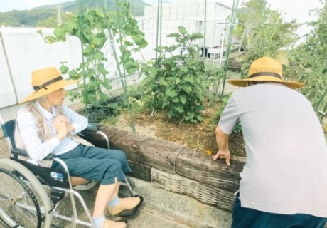 園芸活動 の様子